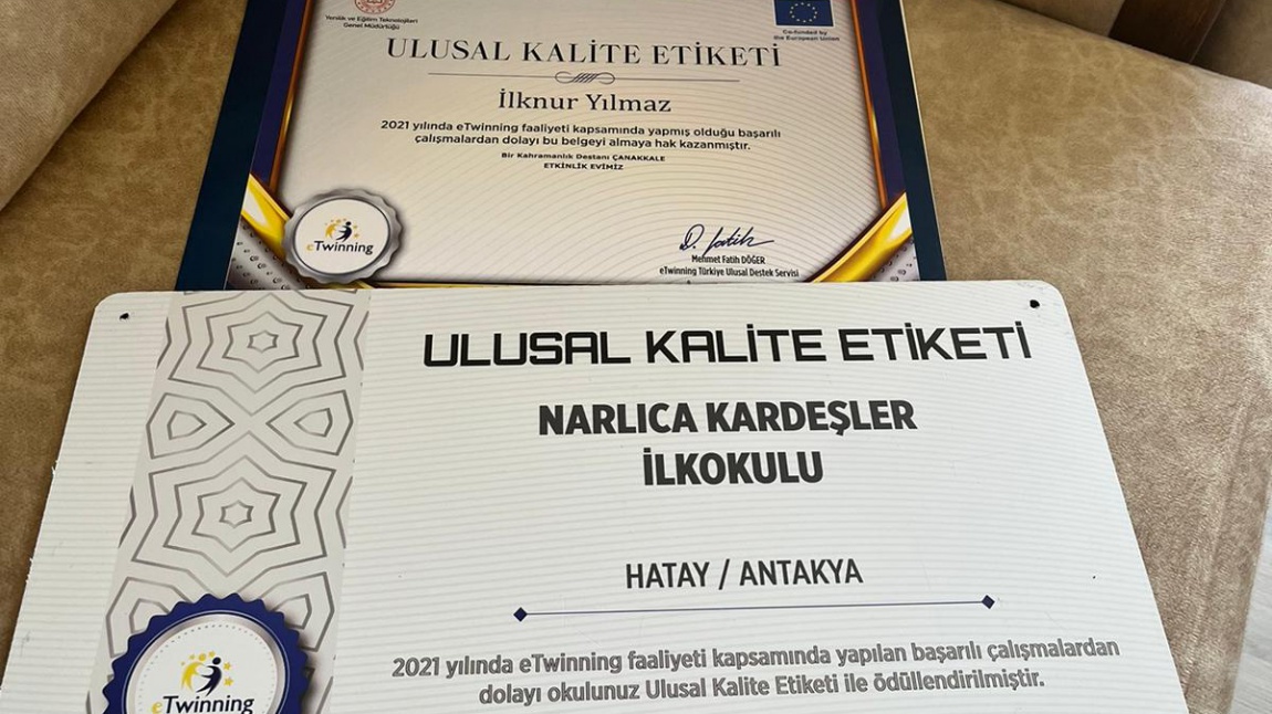 Anasınıfı Öğretmenlerimizden İlknur Yılmaz'ın eTwinning projeleri Ulusal Kalite Etiketi ile ödüllendirildi
